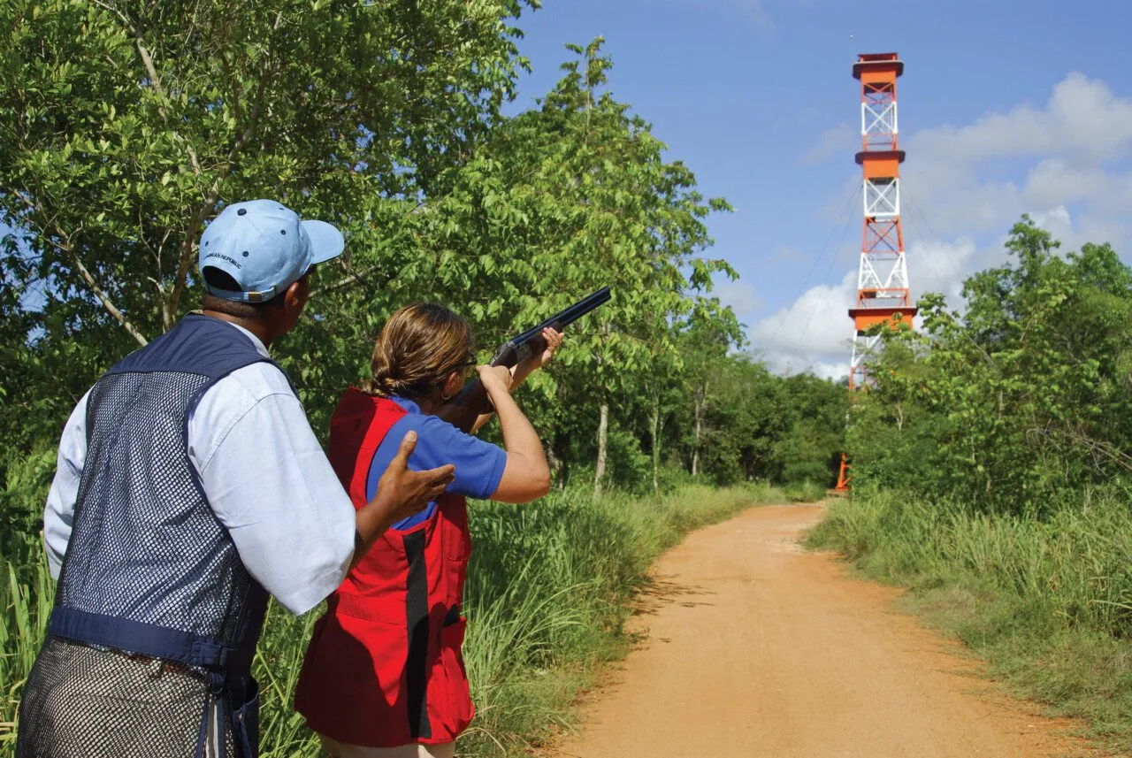 Sporting clays at the resort shooting center – 245-acre facility