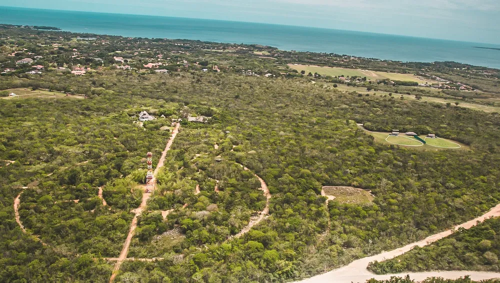 Aerial view of the Casa de Campo® Shooting Center