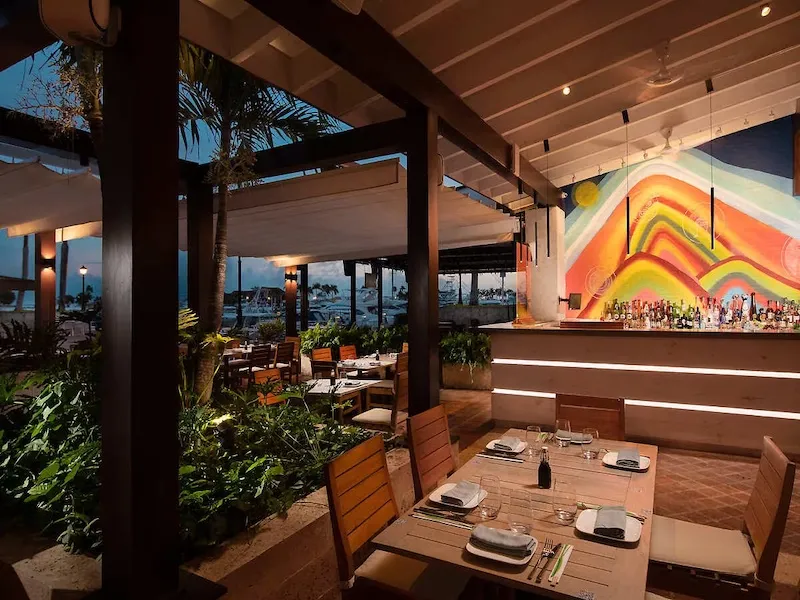 Causa restaurant at the Marina – Peruvian dining for villa guests