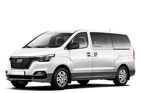 Hyundai H1 passenger van for group airport transfers from Punta Cana (PUJ) to Casa de Campo
