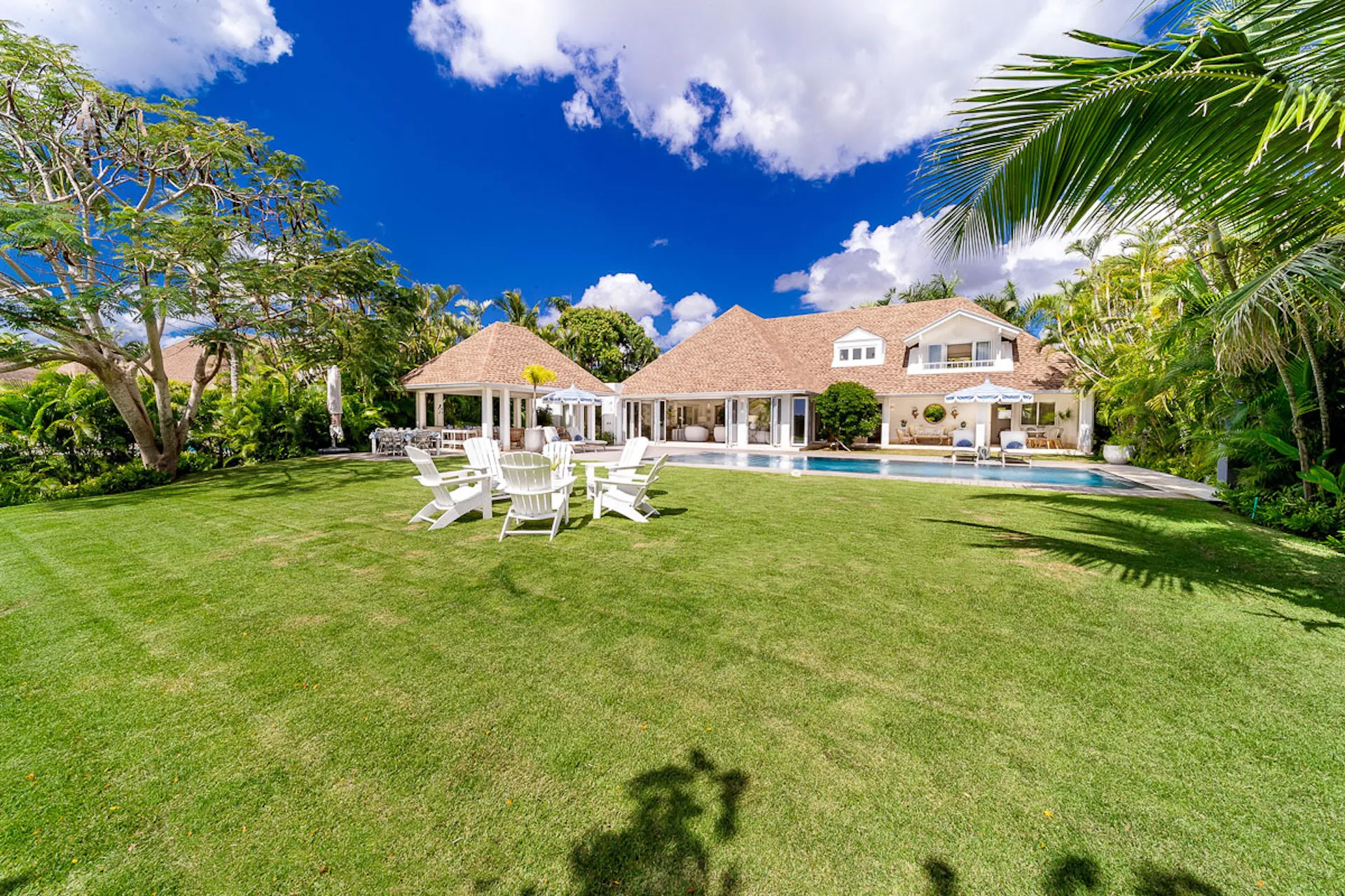 Jardin de Minitas event venue with private catering setup at Casa de Campo