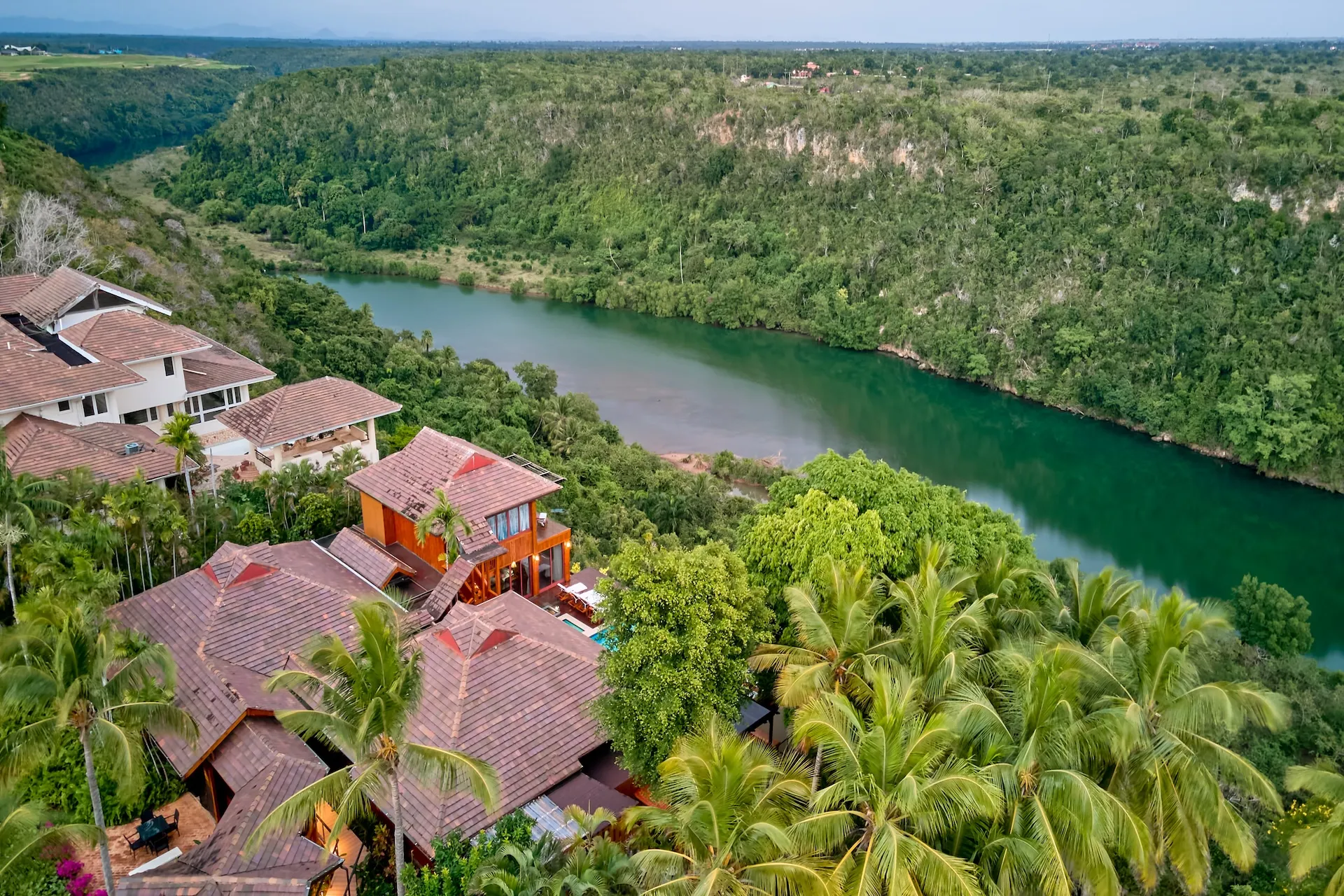 Villa Kiki pool terrace – casa de campo rental near Altos de Chavon