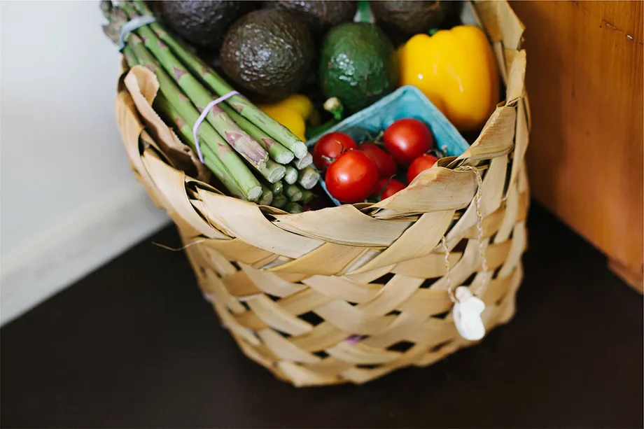 Villa pre-stocking of groceries before arrival