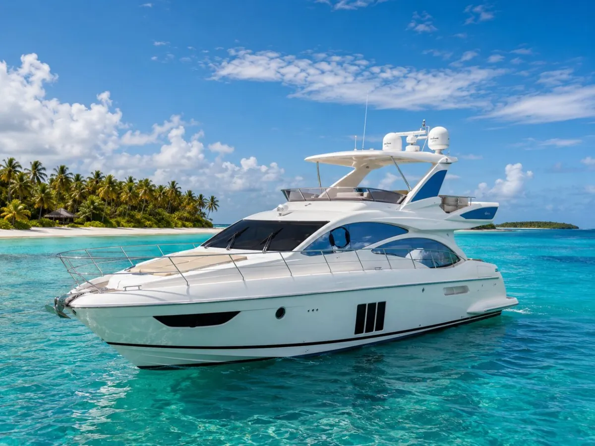 Azimut 60 yacht charter at Casa de Campo® Marina