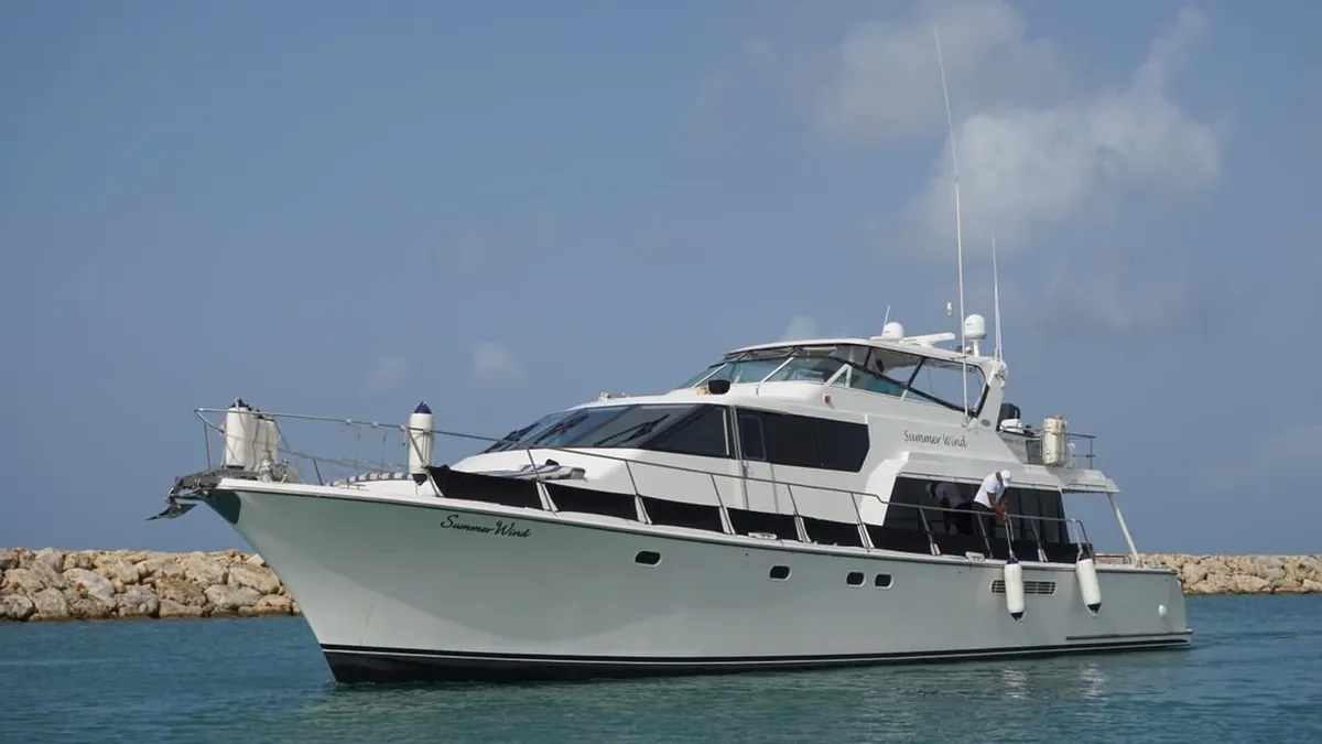 Pacific 72 yacht charter at Casa de Campo® Marina