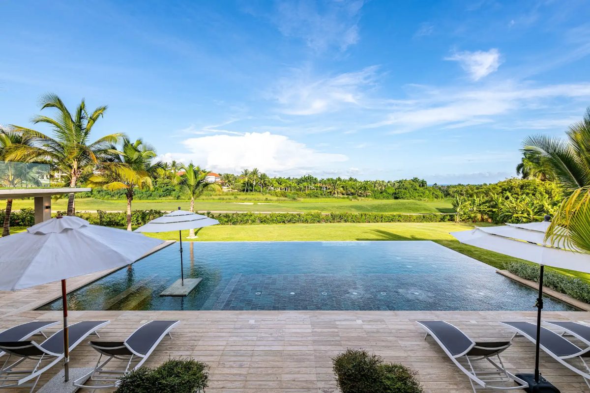 Villa terrace and pool in Rio Arriba, Casa de Campo®
